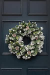Marco Paul kuusep&auml;rg j&otilde;ulukaunistus Rippuvad m&auml;nnikoonuspallid Lume efektiga garland 30cm Indoor Outdoor