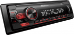 Pioneer Electronics MVH-S220DAB-AN 1 DIN autoraadio DAB antenniga, RDS ja DAB+, punane, USB MP3, WMA, WAV, FLAC, AUX sisend, Android tugi, iPhone kontroll, ARC rakendus.