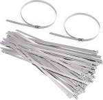 Keadic 30 Pack 8" roostevabast terasest kaablipaelad, heitgaasipakett, kaetud lukustus, ideaalne laeva, kaevanduse, nafta, elektri, arvuti juhtmestiku ja muu jaoks