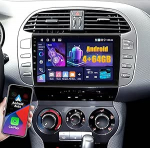 4 + 64 GB Androidi autoraadio Fiat Bravo 2008-2013 traadita Carplay Android autole, 9-tolline IPS puuteekraaniga raadio Bluetooth 5.0/GPS/reziimiskaamera/FM/WiFi/SWCga