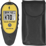 Voltage Tester, Non-Contact Voltage Tester ABS Copper 200-15000V Electric Fence Tester Multi Light Voltage Detection 15kV LCD Screen for Agricultural Electric Fence Voltage