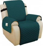 KXAOXGRC Sofa Armrest Protector Covers, 1 Set Sofa Cover, Removable Children's Mat, Armchair Seater, Furniture Protection, Protective Covers, Washable Armrest Covers (Green, Large)