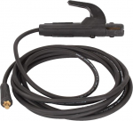 WELDINGER Vaskkeevituskaabel 4 m pikk 16 mm&sup2; 9 mm (T25) kummist kvaliteet koos elektroodihoidjaga 200A (SPEM13)