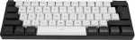 Klaviatuur 60% V&auml;ike m&auml;nguklaviatuur, RGB taustavalgustus, 61 klahvi, ergonoomiline mehaaniline klaviatuur, traadiga m&auml;nguklaviatuur m&auml;ngimiseks ja t&ouml;&ouml;tamiseks (valge)