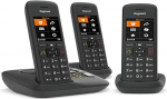 Gigaset C575A traadita trio - must