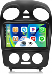 CAMECHO Android 13 autoraadio VW Beetle 2004-2010 koos Navi Carplay Android autoga, 9-tolline auto puuteekraan Bluetoothiga HiFi RDS/FM SWC + tagurduskaamera