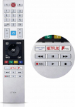 Boultoni universaalne kaugjuhtimispult Toshiba Smart TV jaoks - CT-8541 Universaalne teleripult Toshiba SmartTV kaugjuhtimispult - CT 8541 kontroller