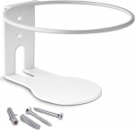 Homepodi seinakinnitus | Apple Homepodile ja Homepod 2-le | Optimaalne ruumiline v&auml;limus ja ruumi kokkuhoid | Sirge versioon | Valmistatud Saksamaal Valge