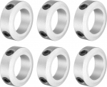 hankimise kaart 6 tk kruvi kaela komplekt 20mm Bore Alumiinium sulamist v&otilde;lli kraed 32mm OD 10mm laius telje boot lineaarne Rod v&otilde;lli juhi jaoks