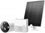 TP-Link Tapo 2K 4MP Solar Surveillance Camera Outdoor Battery, Bundle of Tapo C420S1 and Tapo A200, Only 30 Minutes of Sunlight Required per Day