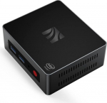 KUYiA Mini PC Lauaarvuti Windows10 Business Gaming Home Office 8GB RAM128G SSDCeleronJ4125 kuni 2.7GHz protsessor toetab 4K HDMI Dual WiFi 2.4G + 5.8G Ethernet 1000M USB 3.0X4 BT4.0