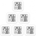 Thermometer Hygrometer Indoor High Precision Humidity Meter Thermometer Indoor -10 &deg; C ~ 70 &deg; C beebitoa elutuba kontor kasvuhoone (6)