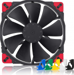 Noctua NF-A20 PWM chromax.black.swap, vaikne premium ventilaator, 4-pin (200 x 30 mm, must)