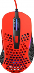Xtrfy M4 RGB Ultra Light Wired Gaming Mouse, ergonoomiline disain parema k&auml;ega kasutajatele, uusim Pixart 3389 sensor, reguleeritav RGB valgustus, Kripparrian Red Edition.