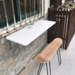Mehrzweck-Computer-Laptop-Schreibtisch, Werkbank, zusammenklappbar, f&uuml;r Zuhause, B&uuml;ro, K&uuml;che, Balkon, platzsparendes Design (suurus: 100 x ...)