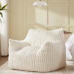 Achicsofar Giant Bean Bag t&auml;iskasvanutele ja teismelistele, suur Bean Bag koos t&auml;idisega, mugav kohev Bean Bag koos k&auml;etugedega magamistuppa, elutuppa, lugemisele