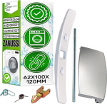 ONIX TECH pesumasina uksek&auml;epidemed koos paigaldusosadega koos originaalkoodiga 405508555/1 4055085551 K&auml;epide AEG Electroluxile Zanussile Electroluxile