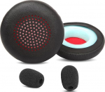 K&otilde;rvapadjad, mis &uuml;hilduvad Poly Voyager 4310 UC/Voyager 4320 UC/Voyager Focus UC B825/B835/Voyager Focus 2 UC USB-A/Plantronics Poly Blackwire 5220/5210/5200/7225 k&otilde;rvaklappidega.