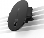 Speck MagSafe iPhone'i auto ventilatsiooniava tarvikud - ClickLock libisemisvastane lukustus, &uuml;limalt turvaline ventilatsiooniava klamber, 360 kraadi reguleeritav ja lukustatav - must