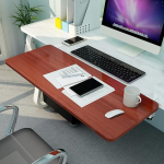 Ergonomische 90&deg; klappbare Schreibtisch-Tastaturablage, verstellbare Holzverl&auml;ngerung f&uuml;r Computer-Tastatur und Maus, ideal f&uuml;r Arbeit und Spiel, Gr&ouml;&szlig;en 55, 65, 75 x 25 cm