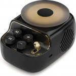 COLSUR Mini-Bluetooth-Lautsprecher, kleiner Retro-Lautsprecher mit Nachtlicht, tragbarer kabelloser Bluetooth 5.3, 1200 mAh aku, toetab TF-Karte, Innen/Schlafzimmer/Wohnzimmer/Reisen/Geschenke