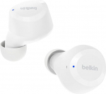 Belkin SoundForm Bolt True Wireless In-Ear k&otilde;rvaklapid, juhtmevabad k&otilde;rvaklapid mikrofoniga, aku kestab kuni 28 tundi, mono režiim, IPX4 higi- ja pritsmekaitse iPhone'ile, Galaxy'le