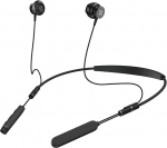 N NEWTOP AB28 Kaelarihma metallist k&otilde;rvaklapid Mugav Sport Bluetooth V5.3 Running Fitness kaela mikrofon kontroller muusika k&otilde;ned tugev bass IPX7 veekindel mobiiltelefoni nutitelefonile (must)