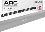 Sound bass Arc seinakinnitus, must, &uuml;hildub Sonos Arc ja Arc Ultra, reguleeritav s&uuml;gavus, k&otilde;ik paigaldustarvikud kaasas, disainitud &Uuml;hendkuningriigis