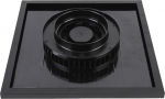 YUEHISY Solar Dachboden Auspuffventilator 15W 430cfm B&uuml;rstenloser Motor IP68 Dachbeatmung L&uuml;fter L&auml;rm f&uuml;r Home Garage Warehouse Allting 110mm/160 Mm