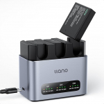 llano 3 LP-E17 aku ja 30W kiirlaadija komplekt: 3-kohaline laadija Canon EOS R50 R8 R10 R100 RP T6i T7i T8i T6S SL2 SL3 M3 M5 M6 77D 200D 250D 750D 760D 800D 80000DUSB-C, LED, CNC alumiiniumist