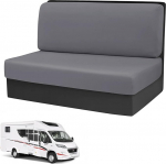 Caravan Seat Cover, Stretch Motorhome Seat Covers, 1 komplekt, 2 t&uuml;kki, libisemiskindlad diivanipadjad, pestav elastne diivanikate, haagissuvila padi matkaauto, diivan, elutuba, pink, matkaauto jaoks.
