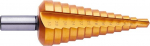 HSS-Step driller TIN-coated Exact 5348 Bore diameter:6 - 30 mm