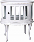 Teevitrine Mahagonist valge baarikapp Home Bar Villa Havana 80 cm k&otilde;rge lup018 Palazzo Exclusive