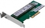 Lenovo M.2.SSD Adapter High Profile Card and Adapter for Internal Interfaces - Kaardid ja adapterid liideste jaoks (PCIe, M.2, kogu k&otilde;rgus, roheline, 0-70&deg;C, 5-95%)
