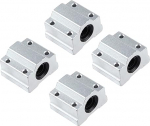 4 tk lineaarliikumise kuuli liugur, lineaarne kuullaager, sobib CNC, 3D printimine, DIY (suurus: SCS16LUU)