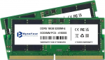 DDR5 RAM 32GB (2 x 16GB) 5200MHz SODIMM CL42 m&auml;ngum&auml;lu DDR5 s&uuml;learvuti m&auml;lu / All-in-One / Mini PC jaoks