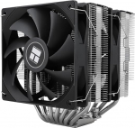 TR-Thermalright Phantom Spirit 120 protsessorijahuti, Double Tower 7 soojusjuhtme musta &uuml;lemise kattega, kahekordne 120 mm protsessoriventilaator, AM5/AM4, Intel LGA1851/1700/1150/1151/1155/1156/1200/2011 jaoks.