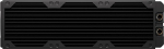 CORSAIR Hydro X seeria XR5 360mm V2 radiaator kohandatud vesijahutuseks - &uuml;hildub iCUE LINK ventilaatoritega - 3 x 120mm ventilaatorite kinnitust - kruvikaitseplaadid - G1/4" keermega - must