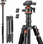 Victiv Camera Tripod, 198 cm Portable Travel Tripod, 2-in-1 Tripod & Monopod with 360&deg; Panoramic Ball Head for DSLR Canon Nikon Sony, Aluminium Camera Tripod, Tripods for iPhone Smartphone