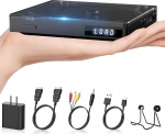 Mini DVD m&auml;ngija sisseehitatud HiFi k&otilde;lar, HDMI DVD m&auml;ngija telerite m&auml;lu taasesitusfunktsioon, kompaktne k&otilde;igi piirkondade CD m&auml;ngija, USB, HDMI, RCA, AUX kaablid, toetab NTSC/PAL s&uuml;steemi