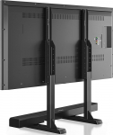 TVON Universal Large TV Stand TV Stand jalad reguleeritava k&otilde;rgusega 37 kuni 86 tolli telerite jaoks Max. 68 kg VESA 800 x 600 mm