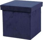 Urban Living Cube Folding Bean Bag - Blue