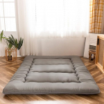 MAXYOYO Futon madrats, p&otilde;randamatt, polsterdatud jaapani tatami voodi, paks, kokkupandav, magamismadrats, rullmadrats, p&otilde;randal lebotamine, k&uuml;lalistematt (antratsiit, 150 x 200 cm)