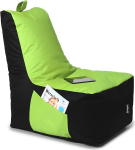 BuBiBag Bean Bag lastele ja t&auml;iskasvanutele, m&auml;ngimine Bean Bags koos t&auml;idisega lastetoas, Gamer tool suurtele ja v&auml;ikestele, XXL ChillBag, Lime