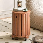 ic & Chairs 4 &uuml;mmarguse kohvilaudade komplekt koos virnastatavate s&ouml;&ouml;gitoolidega Puidust kokkupandav laud elutuppa ja magamistuppa Kaasaegne &ouml;&ouml;kapita laud v&auml;ikestesse ruumidesse Ei vaja paigaldamist