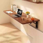 Generisch Klapptisch Platzsparender, herunterklappbarer, an der Wand montierter Tisch. Schwebender Schreibtisch f&uuml;r K&uuml;che, Esszimmer, Home Office. Multifunktsionaalne, kompaktes D