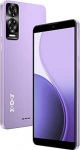 XGODY X33 nutitelefon ilma lepinguta, 6-tolline 4G Dual SIM odav mobiiltelefon, Android 15 Go, Octa-Core, 3GB + 32GB/128GB laiendatav, 8MP + 5MP kaamera, Face ID, GPS, lilla