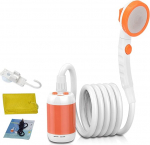 Laserbeak Kaasaskantav du&scaron;&scaron; Camping Outdoor du&scaron;&scaron; Elektriline k&auml;si du&scaron;&scaron; Elektriline du&scaron;&scaron; Camping sisseehitatud du&scaron;&scaron; 5000 mAh laetav du&scaron;&scaron; suure v&otilde;imsusega sise- v&otilde;i v&auml;listingimustes kasutamiseks.