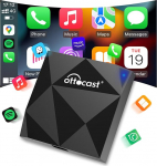 OTTOCAST CarPlay Wireless Adapter for iPhone, Wireless CarPlay Dongle Automatic Connection Wireless Compatible with Wired CarPlay Function in Car (Year: 2016-2024)