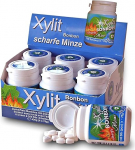 Xylitol Bonbon Sauberer Breath koos v&auml;rske piparm&uuml;ndiga - 600 ks&uuml;litooli maiustust - ei mingit v&otilde;imalust kaarieseks: Suhkruvaba meeldiva hinge&otilde;hu jaoks - Vegan & ilma aspartaamita - 6 purki